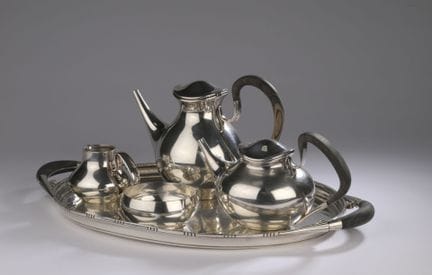 Henning KOPPEL para Georg JENSEN. Servicio de té y