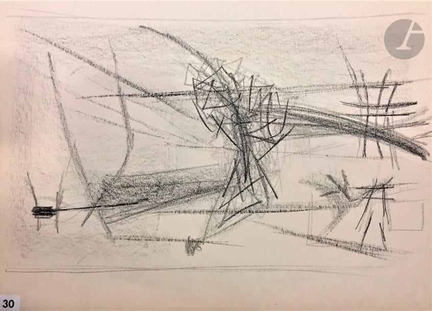 Sigismond KOLOS-VARY [hongrois] (1899-1983)
Compositions
1 encre et 2 fusains.
Portent au dos le timbre de l'atelier.
Environ 32 x 44 cm chacun
