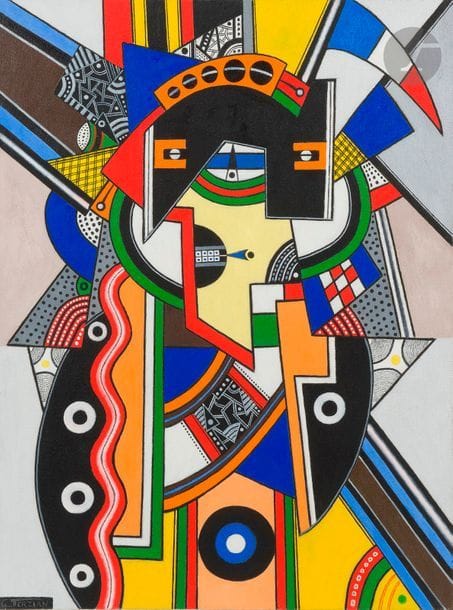 Georges TERZIAN (né en 1939)
La France, 2015
Huile sur toile.
Signée en bas à gauche.
Signée, datée et titrée au dos.
130 x 97 cm