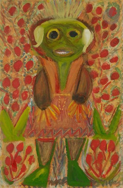 Anselme BOIX-VIVES (1899-1969)
Personnage
Gouache sur carton.
Signée en pied.
42 x 28 cm

Nous remercions Monsieur Jean-Dominique Jacquemond d’avoir confirmé l’authenticité de cette œuvre. Un certificat pourra être remis à la charge de l’acheteur.