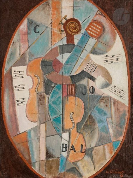 Georges TERZIAN (né en 1939)
Bal
Huile sur toile.
Signée en bas à droite.
61 x 46 cm