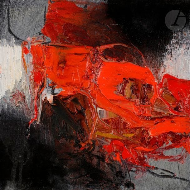 Giancarlo BARGONI (né en 1936)
Zurbaran, 2005
Huile sur toile.
Signée, datée et titrée au dos.
40 x 40 cm