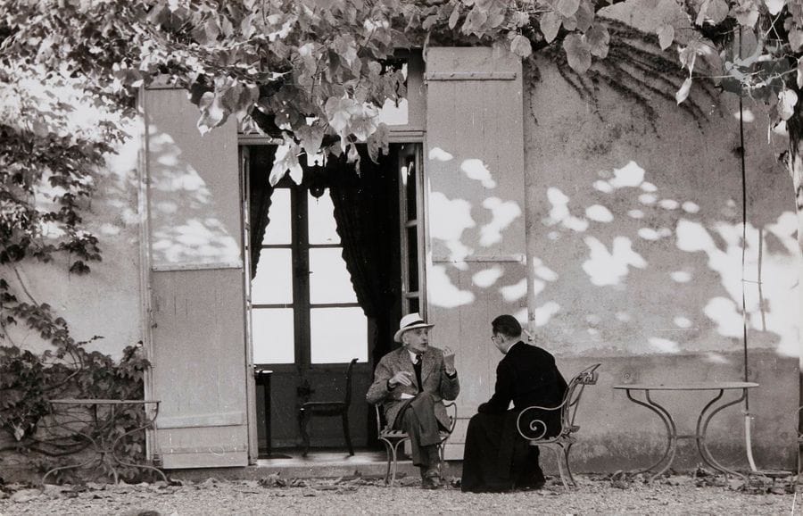 Luc Fournol (1931-2007)
François Mauriac à Malagar, c. 1960.
Trois (3) épreuves argentiques d’époque. Tampon « Luc Fournol » et légendes manuscrites à l’encre aux versos.
Format moyen : 20 x 30 cm