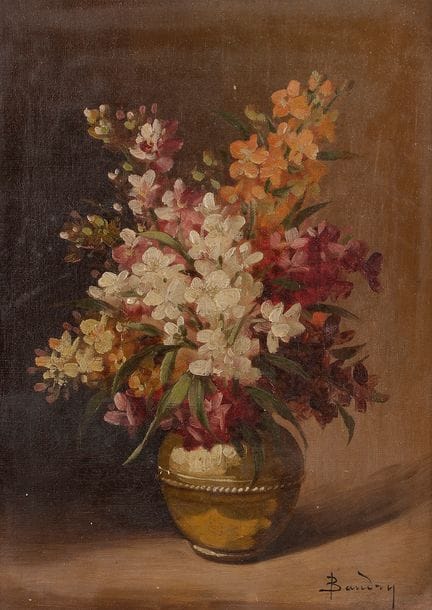 Paul BAUDRY (1828-1886)
Nature morte
Deux huiles sur toile.
Signées en bas à droite.
32 x 24 cm