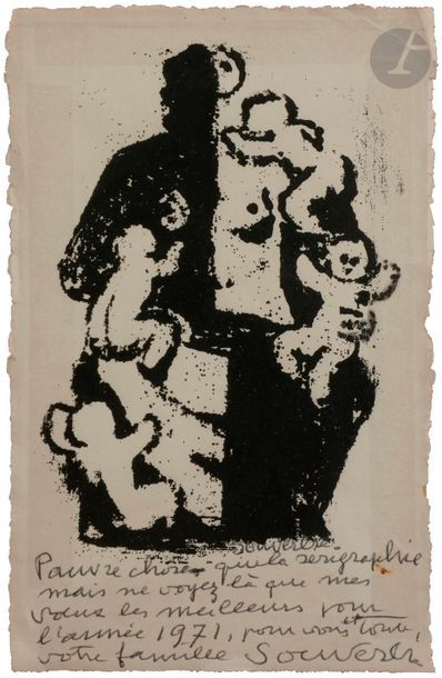 Jean SOUVERBIE (1891-1981)
Nus
6 estampes ou reproductions.
3 signées.
Petits formats.