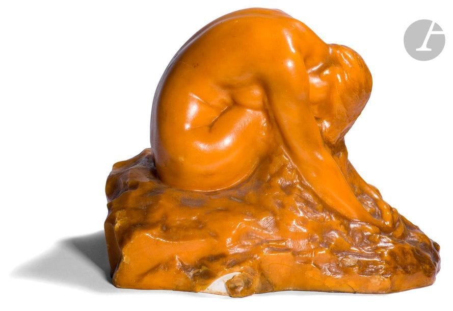 *Naoum Lvovitch ARONSON (1872-1943) 
Salomé, 1923
Plâtre et cire.
Signé à l’arrière.
(éclat à la cire à la base)
24 x 24 x 32 cm

???? ??????? ??????? (1872 - 1943)
???????. 1923
????, ???????? ??????
??????? ?? ?????????.
24 ? 24 ? 32 ??

A plaster and wax Salome by Naoum Lvovitch Aronson, signed


