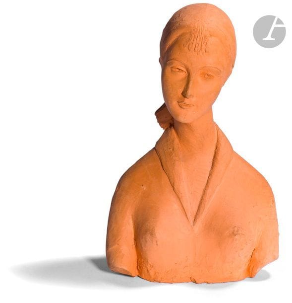 *Kostadin KOUNEFF (1906-1982)
Buste de femme
Terre cuite.
Signée sur le devant.
Hauteur : 22 cm

???????? ????? (1906 - 1982)
??????? ????
?????????
??????? ???????.
?????? : 22 ??

A terracotta female bust by Kostadin Kouneff, signed

