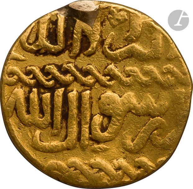 MAMELOUKS. Règne de Qaitbay (873-901 H / 1468-1493)
Ashrafi d’or au nom de al-Sultan al-Malik Abu’l Nasr Qaitbay
Poids : 3,4 g
TB