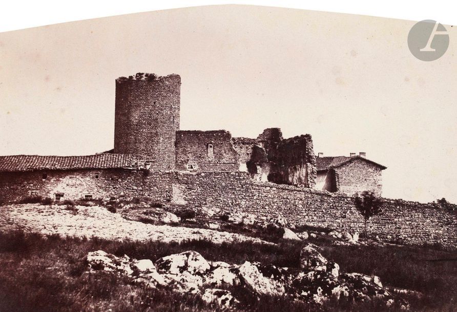 Félix Thiollier (1842-1914) 
Sites de la Loire, c. 1860-1870. 
Saint Polgues. 
Épreuve sur papier albuminé, cintrée, contrecollée sur carton. Légende à l’encre de la main du photographe sur le montage. 
13,8 x 20,3 cm

Félix Thiollier (1842-1914)
Sites of the Loire, c. 1860-1870.
Saint Polgues. 
Albumen print mounted on cardboard. Caption written by photographer on mount.
13.8 x 20.3 cm