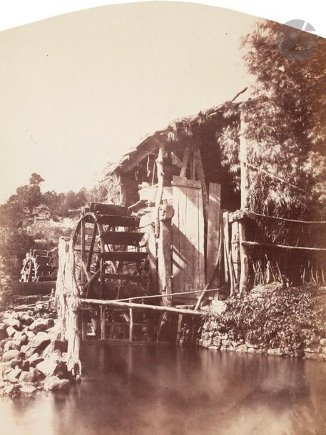 Félix Thiollier (1842-1914) 
Sites de la Loire, c. 1860-1870. 
Saint-Jodard. Donzy (Salt-en-Donzy). 
Deux (2) épreuves sur papier albuminé, cintrée (1) ou aux coins arrondis (1), contrecollées sur cartons. Légendes à l’encre de la main du photographe sur les montages. 
20 x 15 et 20 x 15,7 cm

Félix Thiollier (1842-1914)
Sites of the Loire, c. 1860-1870.
Saint-Jodard. Donzy (Salt-en-Donzy). 
Two albumen prints mounted on cardboard. Captions written by photographer on mounts.
20 x 15 and 20 x 15.7 cm
