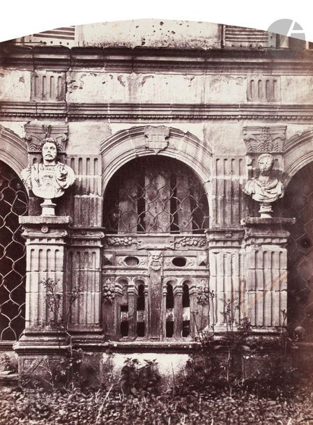 Félix Thiollier (1842-1914) 
Sites de la Loire, c. 1860-1870. 
Portes de la chapelle de la Bastie (Saint-Étienne-le-Molard). 
Deux (2) épreuves sur papier albuminé, cintrées, contrecollées sur cartons. Légendes à l’encre de la main du photographe sur les montages. 
Format moyen : 20 x 15 cm 
 
Bibliographie : 
Thomas Galifot, Félix Thiollier Photographies, 2012, p. 30. 

Félix Thiollier (1842-1914)
Sites of the Loire, c. 1860-1870.
Portes de la chapelle de la Bastie (Saint-E?tienne-le-Molard).
Two albumen prints, mounted on cardboard. Captions written by photographer on mounts.
Dimensions : 20 x 15 cm.