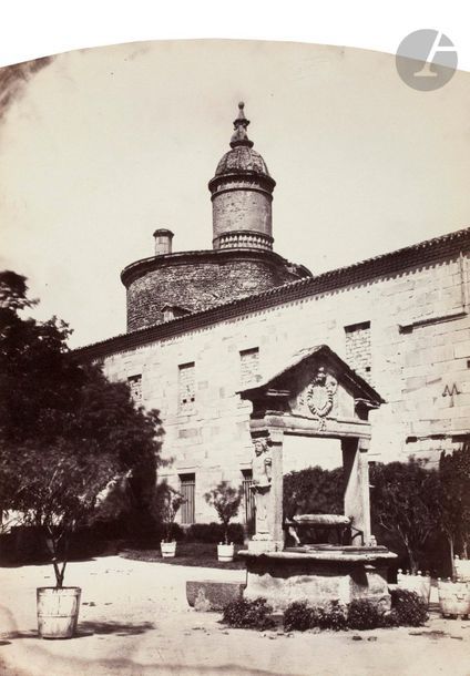 Félix Thiollier (1842-1914) 
Sites de la Loire, c. 1860-1870. 
Bouthéon (Andrézieux-Bouthéon). 
Deux (2) épreuves sur papier albuminé, cintrées, contrecollées sur cartons. Légendes de la main du photographe sur les montages. 
Format moyen : 20 x 15 cm

Félix Thiollier (1842-1914)
Sites of the Loire, c. 1860-1870.
Bouthéon (Andrézieux-Bouthéon).
Two albumen prints, mounted on cardboard. Captions written by photographer on mounts.
Average size : 20 x 15 cm.
