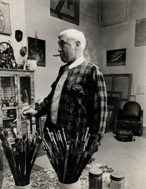 Lou Embo - Christian Gibey et divers
Félix Labisse, c. 1950-1970.
Cinq épreuves argentiques d'époque. Quelques tampons de photographes, dates et annotations manuscrites aux versos.
Formats : de 22 x 17 à 31 x 21 cm

Lou Embo - Christian Gibey and others
Félix Labisse, c. 1950-1970.
Five vintage gelatin silver prints. Several photographers' stamps, dates and annotations on versos.
Dimensions : from 22 x 17 to 31 x 21 cm