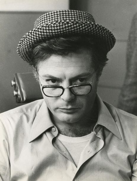 Photographes non identifié
Marcello Mastroianni, c. 1950-1980.
Maria Tato. Sofia Loren. Catherine Deneuve. Anna Magnani. Ursula Andress. Chiara Mastroianni. Flora Carabella. Federico Fellini.
Festa Nazionale d'Ettore Scola. Tarallucci e Vino de Lima Werthmuller. La decima vittima de Elio Petri. 8 1/2 de Federico Fellini. 
64 épreuves argentiques d'époque. Nombreux tampons d'agences, dates, légendes et annotations manuscrites aux versos.
Formats : de 13 x 17 à 20 x 27 cm

Unidentified photographers
Marcello Mastroianni, c. 1950-1980.
Maria Tato. Sofia Loren. Catherine Deneuve. Anna Magnani. Ursula Andress. Chiara Mastroianni. Flora Carabella. Federico Fellini.
Festa Nazionale by Ettore Scola. Tarallucci e Vino by Lima Werthmuller. La decima vittima by Elio Petri. 8 1/2 by Federico Fellini.
64 vintage gelatin silver prints. Several press' stamps, dates, captions and  annotations on versos.
Dimensions : from 13 x 17 to 20 x 27 cm