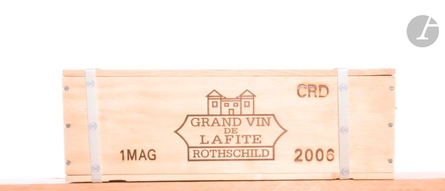 1 Mag CHÂTEAU LAFITE ROTHSCHILD (Original wooden case with hooped edges), GCC1 Pauillac, 2006