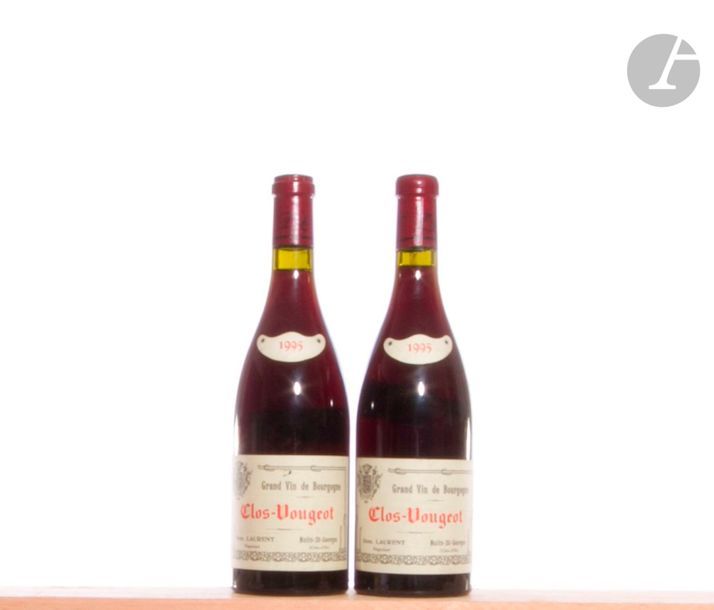 2 B CLOS-VOUGEOT (Grand Cru) 1 e.l.a., Dominique Laurent, 1995