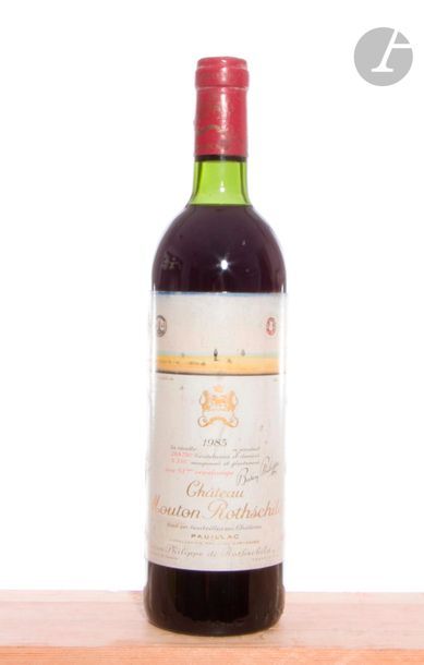 1 B CHÂTEAU MOUTON ROTHSCHILD (T.L.B. ; e.t.h.), GCC1 Pauillac, 1983
