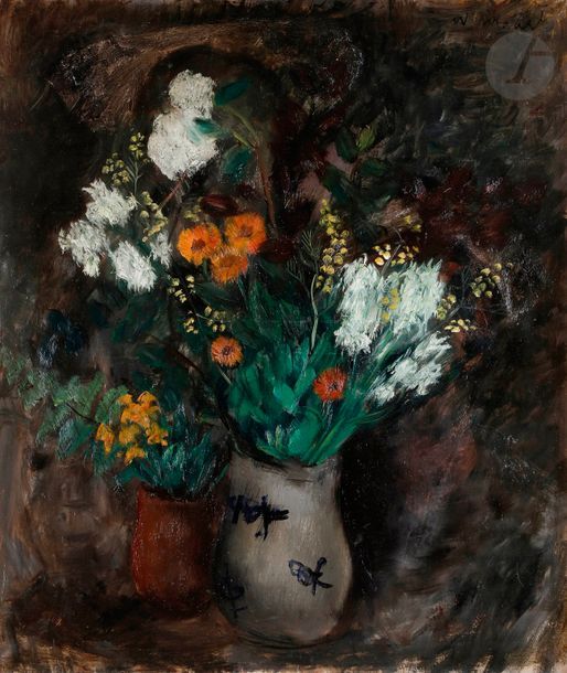 Joachim WEINGART (1895-1942)

Bouquet de fleurs

Huile sur toile.

Signée en haut à droite.

92 x 73 cm