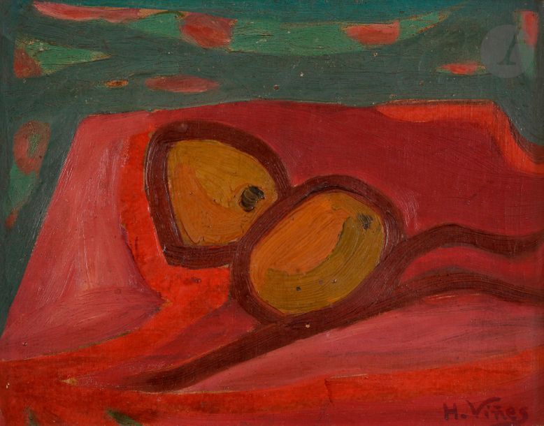 Herando VIñES-SOTO (1904-1993)

Nature morte

Huile sur toile.

Signée en bas à droite.

19 x 24 cm