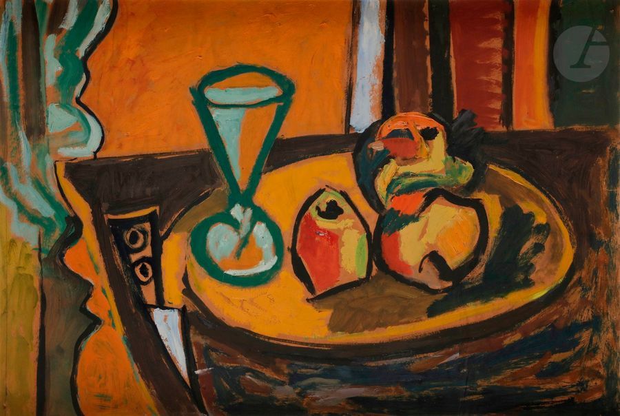 Louis LATAPIE

(1891-1972)

Nature morte, 1935

Huile sur papier contrecollé sur panneau.

Signée et datée au dos.

50 x 73 cm



Nous remercions Madame Laure Latapie de nous avoir confirmé l'authenticité de cette œuvre.