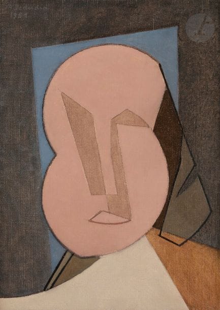 André BEAUDIN (1895-1979)

La Mère, 1951

Huile sur toile.

Signée et datée en haut à gauche.

46 x 33 cm



Provenance : 

Galerie Louise Leiris, Paris (étiquette déchirée au dos).