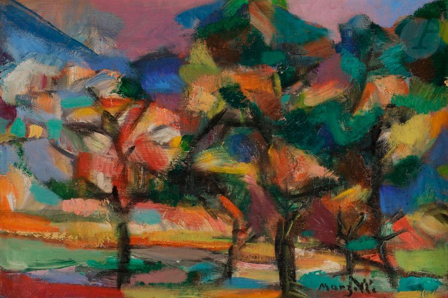 Jean MARZELLE (1916-2005)

Aix-en-Provence, les arbres

Huile sur toile.

Signée en bas à droite.

22 x 33 cm