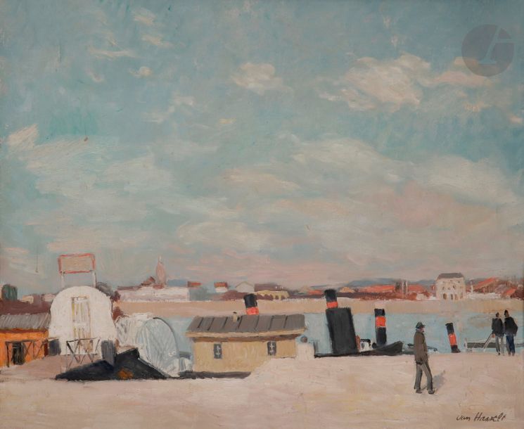Willem VAN HASSELT (1882-1963)

Bordeaux, les quais, 1928

Huile sur toile.

Signée en bas à droite.

46 x 55 cm



Provenance : 

Vente de l'atelier, Maître Robert, Paris, 13 mars 1967, n° 58.