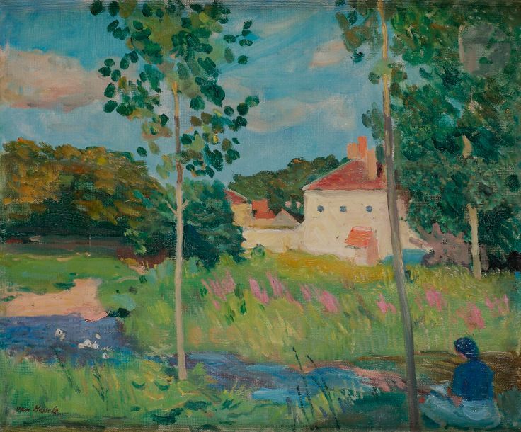 Willem VAN HASSELT (1882-1963)

Maison à l'Isle sur Serein

Huile sur toile.

Porte le timbre de l'atelier en bas à gauche.

38 x 46 cm