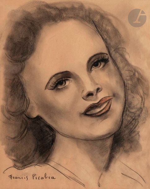 Francis PICABIA (1879-1953)
Sans titre, vers 1940-42
Fusain et craie rose.
Signé en bas à gauche.
(Insolé).
26 x 20 cm

Provenance : 
Collection Raymond Dumoulin, acquis auprès de l'artiste dans les années 1940 à Cannes. 

Un certificat du Comité Picabia sera remis à l'acquéreur.