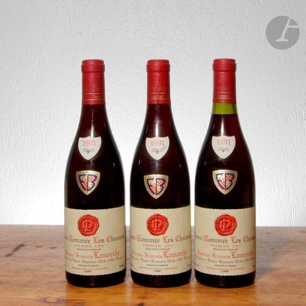 3 B VOSNE-ROMANÉE LES CHAUMES (1er cru), François Lamarche, 1991