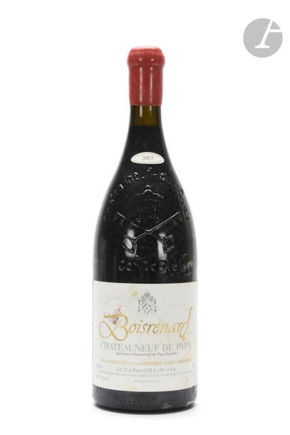 1 Mag CHÂTEAUNEUF DU PAPE BOISRENARD (e.t.h. légères), Domaine de Beaurenard, 2007