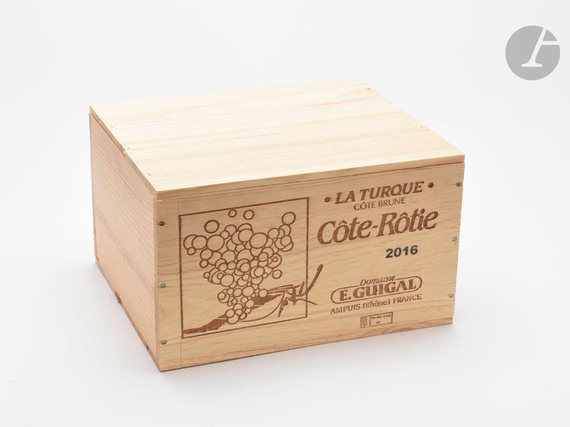6 B CÔTE RÔTIE LA TURQUE (Caisse Bois d'origine), Guigal, 2016