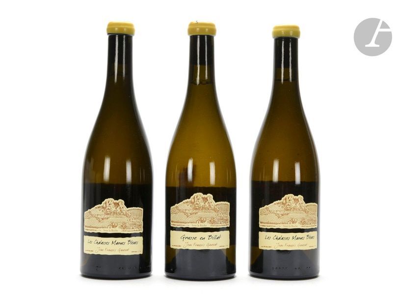 1 B CÔTES DU JURA LES CHALASSES MARNES BLEUES, Jean-François Ganevat, 2013
1 B CÔTES DU JURA LES CHALASSES MARNES BLEUES, Jean-François Ganevat, 2014
1 B CÔTES DU JURA LES GRUSSE EN BILLAT, Jean-François Ganevat, 2012