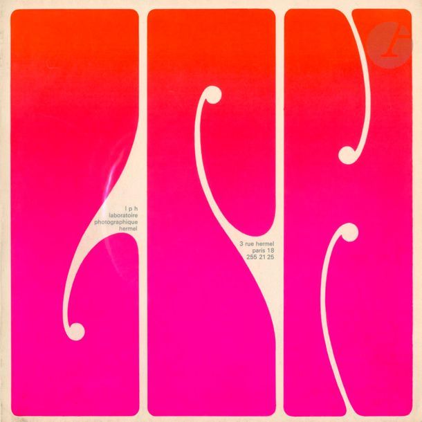 LIVRE D'ENTREPRISE
Laboratoire Photographique Hermel. 
L.P.H., [1970].
In-8 (24 x 24 cm). Édition originale brochée de ce beau catalogue promotionnel pour le laboratoire Hermel. 48 pp. Couverture souple d'éditeur.