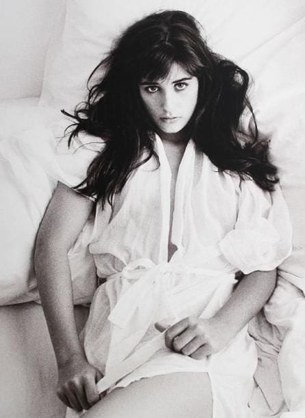 Carey More. Demi Moore. Hollywood, California. 1991. Epreuve jet d'encre sur papier Fine Art, signée, titrée, datée et numérotée 1/9 dans la marge inférieure. 50,5 x 40,5 cm. 