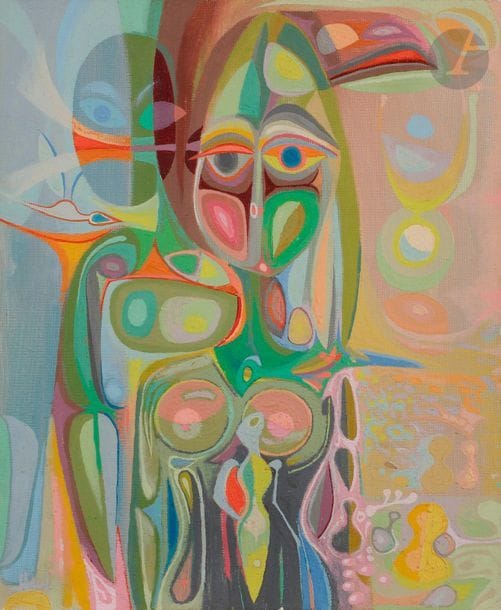 Jacques ARLAND (1929-2018)
L
e SourireOil

o



n

canvas.


Bears the stamp of the studio below








left.



46 x 38 cm











