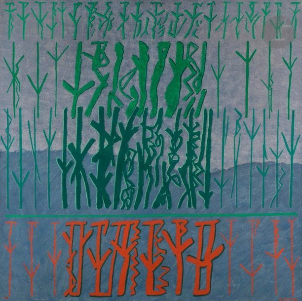 Riccardo LICATA (1929-2014)
En écoutant musique transalpines, 1990
Huile sur toile.
Signée en bas à droite.
Signée, datée et titrée au dos.
100 x 100 cm

Provenance :
Offert par l’artiste à l’actuel propriétaire en 1990.

Riccardo Licata a créé ce tableau par amitié pour le compositeur Griffith Rose pour la jacquette du CD de musique contemporaine « Transalpine » volume 2.