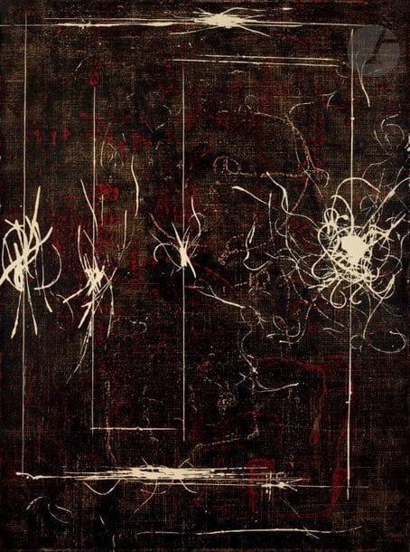Claude VISEUX (1927-2008)Tensiles, 1953Oil on canvas.
Signed
and dated on the back. 73 x 54 cmThe
work is referenced in the Claude Viseux archives under the number PH19530014

. We thank Mr François Viseux for the information he gave us
.
