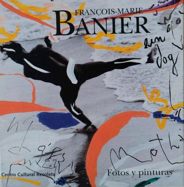 BANIER, FRANCOIS-MARIE (1947) [Signed]
Fotos y pinturas.
Centro Cultural Recolata, 2000.
In-4 (28,5?x?28,5?cm). Édition originale, dédicacée par le photographe. Cartonnage illustré. Avec un carton d'invitation à l'exposition "Fotos y pinturas".