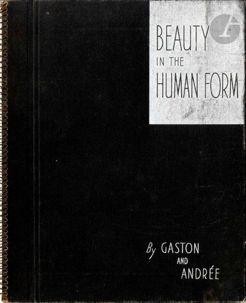 BIRD, WALTER (1903-1969)
Beauty in the human form by Gaston and Andrée.
Walter Bird, New York, 1936.
In-4 (27 x 21 cm). 68 pp., 32 photographies hors texte de Walter Bird, William Davis, E. Townsend. Couverture rigide à spirale (première page détachée de la spirale).
Réf.  Bertolotti p. 100.
