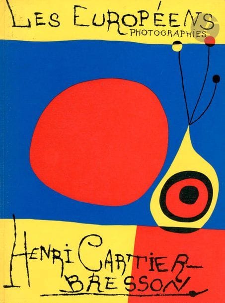 CARTIER-BRESSON, HENRI (1908-2004)
2 volumes.

Images à la Sauvette.
Verve, Paris, 1952.
In-folio (37x28 cm). Édition originale. Sélection de 126 photographies d’Henri Cartier-Bresson imprimées en héliogravure par Draeger Frères. Reliure d’éditeur composée par Henri Matisse. 
Dos insolé et fendu.

Les Européens.
Verve, Paris, 1955. 
In-folio (37 x 28 cm). Édition originale. Sélection de 114 photographies d'Henri Cartier-Bresson imprimées en héliogravure par Draeger Frères. Reliure d'éditeur composée par Joan Miró.