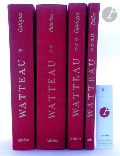 [PEINTURE FRANCAISE XVIIIe s., WATTEAU]

Jean Ferré (dir.), "Watteau", Editions Artistiques Athéna, Madrid, 1972, 4 vol, couvertures rigides.

EX. n°196.