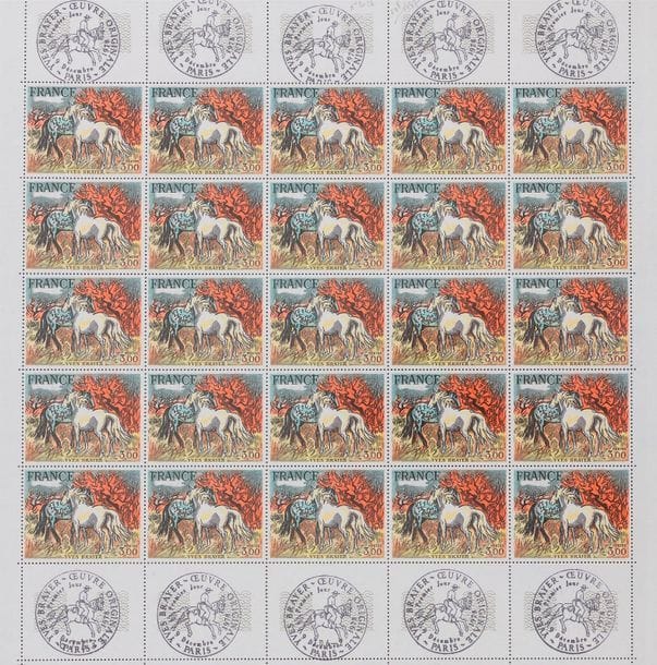 [TIMBRES] FRANCE, 1960 - 1980

Bon ensemble de Feuilles, bloc, panneaux et fragments neufs en 4 albums.

Valeur faciale d’environ 8700 Frcs (soit 1.300 euros) divisé comme suit : 

Album 1 : 3 500 Francs, 

Album 2 : 2 100 Francs

Album 3 : 1 900 Francs

Album 4 : 1 200 Francs

On signale une variété de couleurs sur les Trémois.