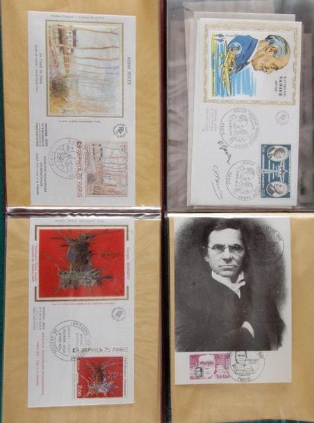 [TIMBRES] FRANCE

1 ensemble de Neufs en 3 Albums « Présidence » dont quelques avant-Guerre (Samothrace, Ader, Caisses…) et années 1950 neufs.

On joint 3 albums des années 1960 à 1985 plus quelques divers, 1ers jours…

Ensemble 6 albums.