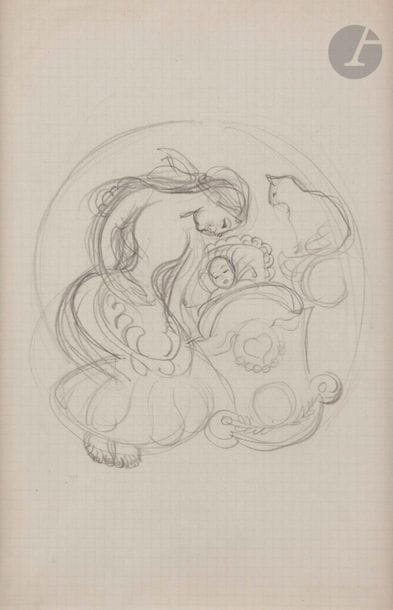 František KUPKA (1871-1957
)Around the CradleLead Mine
on Grid Paper.
Annotated on the back.
32 x 21 cmA

certificate from Monsieur Pierre Brullé will be given to the purchaser





.