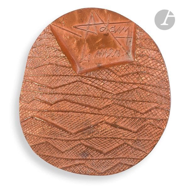 Henri-Georges ADAM (1904-1967)
La Mer
Médaille en bronze.
Signée et titrée.
Diamètre : 8 cm