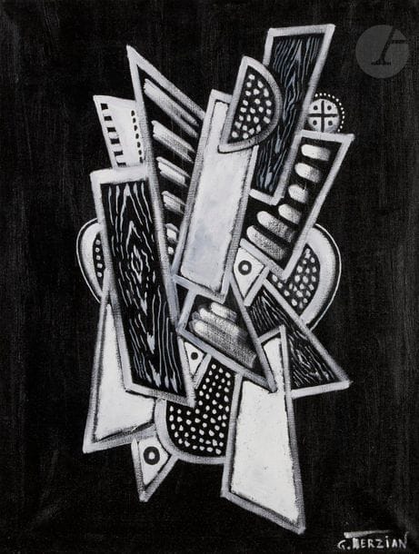 Georges TERZIAN (b. 1939
)Composition, 2018Oil
on canvas.
Signed lower right.
Signed and dated on the back.
64 x 50 cm




.
