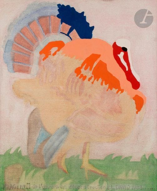 Michel JAFFRENNOU (born in 1944
)Work in deconstructionOil
on canvas.
Signed on the back.
65 x 54 cm



