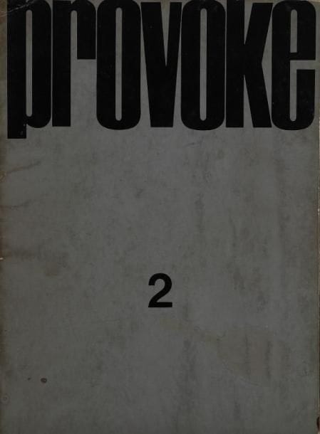 Nakahira, Takuma - Koji, Taki - Okada, Takahiko - Michide, Amano - Moriyama, Daido - Takanashi, Yuta
Provoke 2. Eros. Tokyo, 1968. In-8 (24 x 18 cm). Edition originale, brochée. Photographies reproduites en noir et blanc par les membres du groupe Provoke. Couverture souple (usures à la couverture et au dos). Ref. Hasselblad, pp. 242-243. Nakahira, Takuma - Koji, Taki - Okada, Takahiko - Michide, Amano - Moriyama, Daido - Takanashi, Yutaka Provoke 2. Eros. Tokyo, 1968. Softbound (only edition). Some soiling and light edgewear to covers, else near fine.
