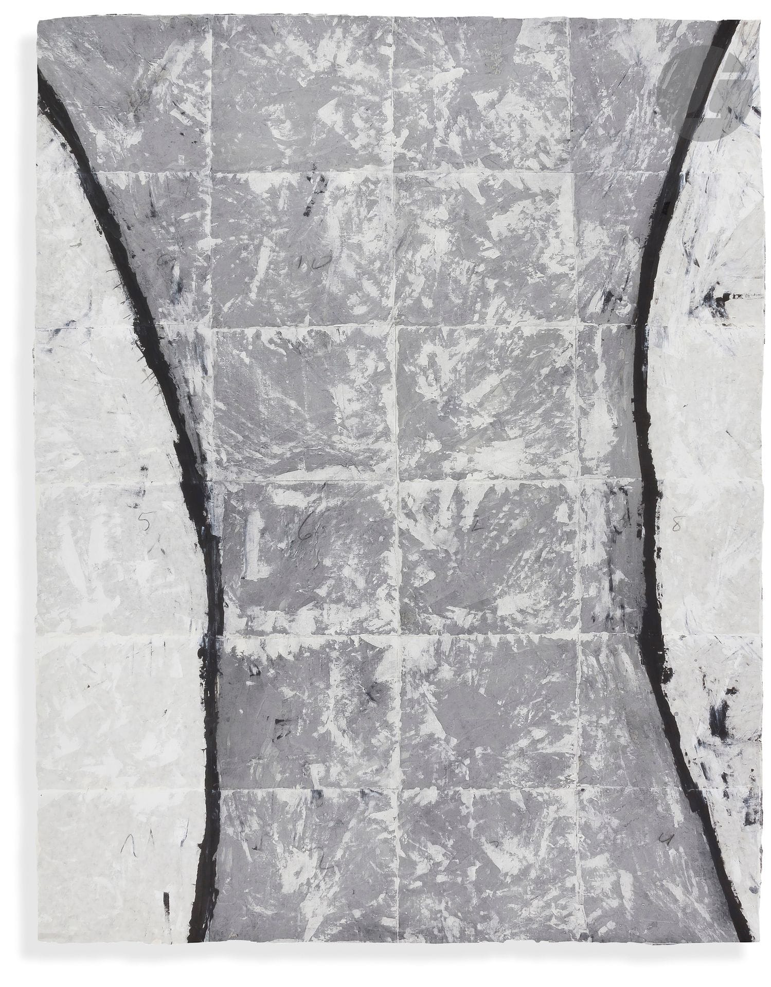 Anne-Marie MILLIOT (1977-1985)
Série OW hors champ II n° 5, 1985
Acrylique sur papier soudé monté sur toile de verre.
Signée, datée et titrée au dos.
130 x 105 cm

Exposition : 
Exposition collective, Damon Brandt Gallery, New York (États-Unis), 14 septembre-5 octobre 1985.